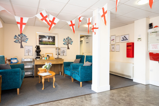 Reception area