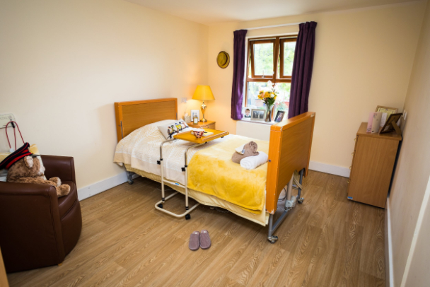 Yellow bedroom